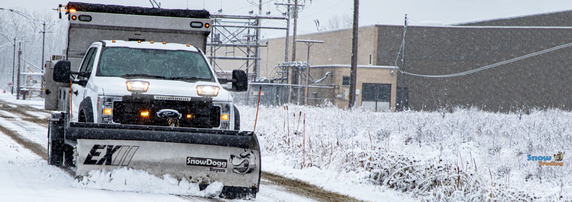 Snow plows for trucks